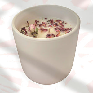 Rose Petal Gelato Soy Candle