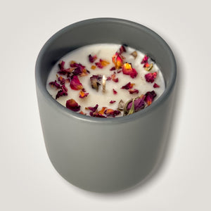 Rose Petal Gelato Soy Candle